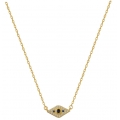 Necklace Silver 925° 'Eye'