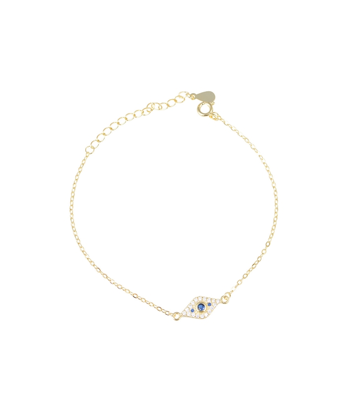 Necklace Silver 925° 'Eye'
