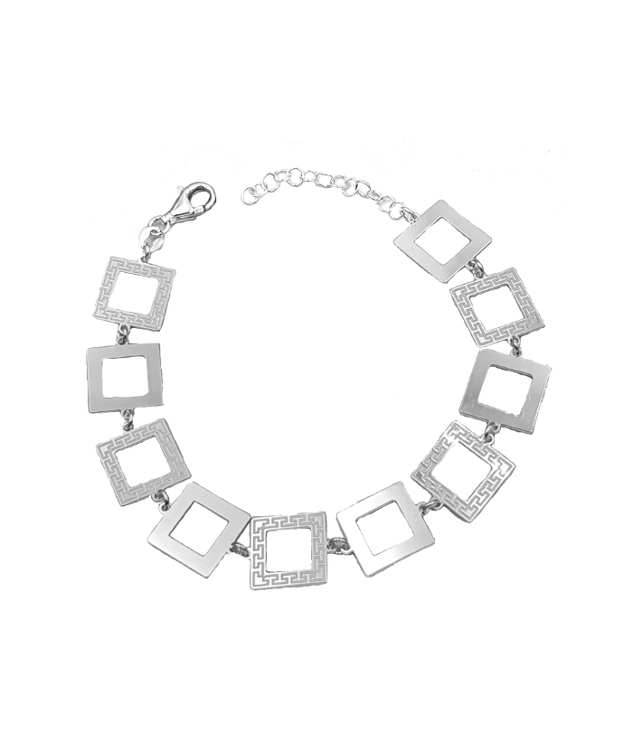 Necklace Silver Heart shiny