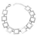 Necklace Silver Heart shiny