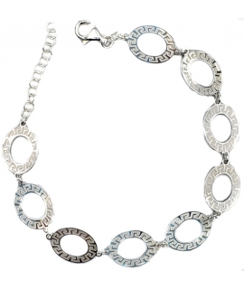 Necklace Silver Heart shiny