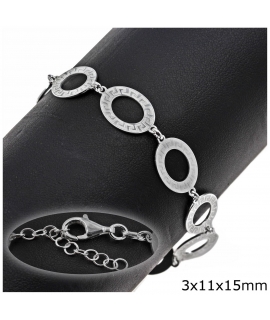 Necklace Silver Heart shiny 2