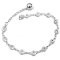Necklace Silver Heart shiny