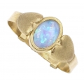 Children's  Ring Gold K14 Hearts