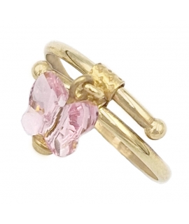 Children's  Ring Gold K14 'Butterfly'