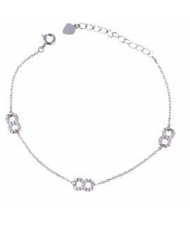 Bracelet Silver 925° Infinity