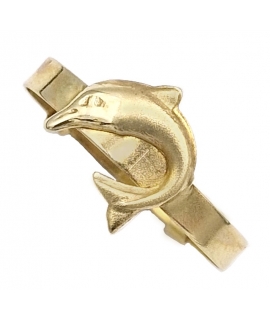 Children's  Ring Gold K14 'Dolphin'