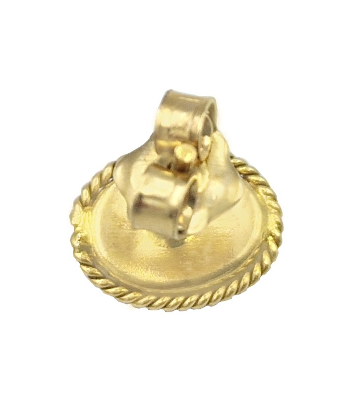 Earrings children Gold Lapis