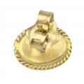 Earrings children Gold Lapis
