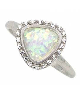 Ring Silver Triangle