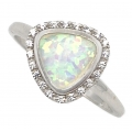 Ring Silver Triangle