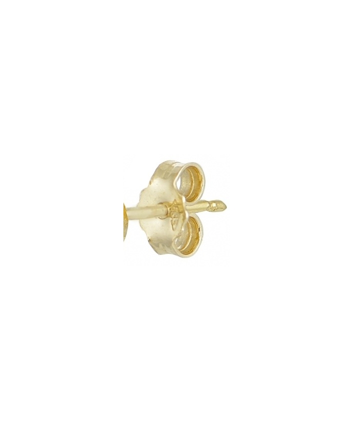 Earrings gold K14 "Hearts"
