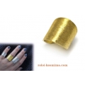 Ring Silver-goldplated type "Knuckle"