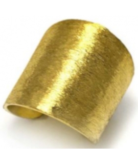 Ring Silver-goldplated type "Knuckle"