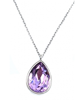 Necklace Silver "Synthetic Topaz"
