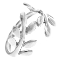 Ring Silver 925° "Leafs"
