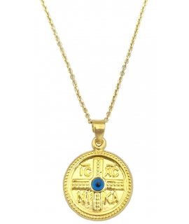 Necklace gold "ICXR NIKA"