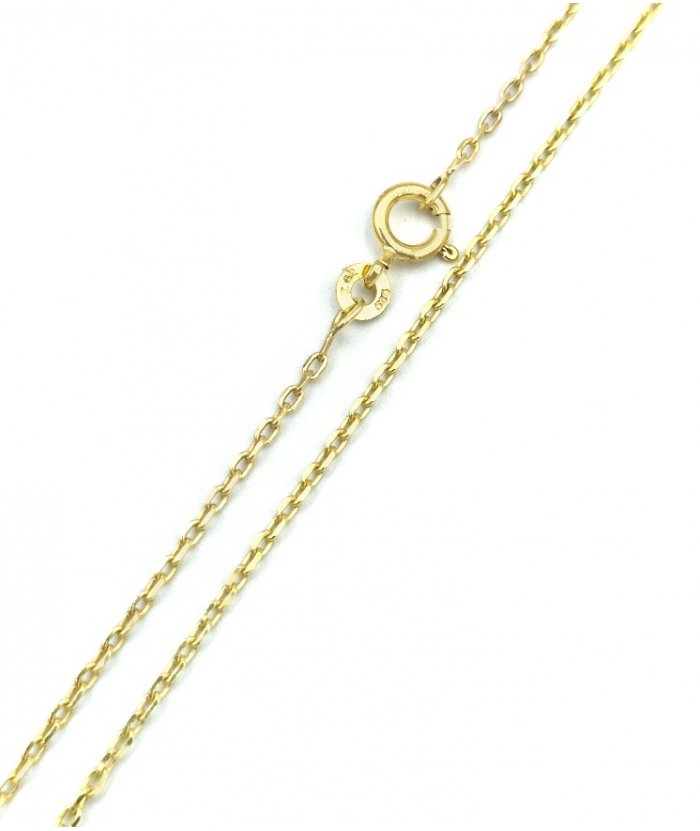 Gold Chain K14 Handmade 60cm