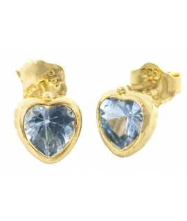 Earrings children Gold 'Hearts'