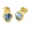 Earrings children Gold 'Hearts'