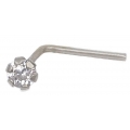 Noise Earrings Whitegold K14