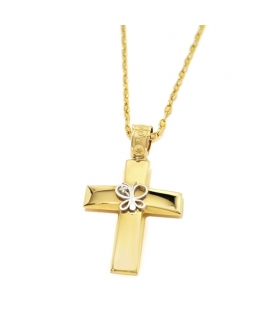 Cross Baptism gold K14  2