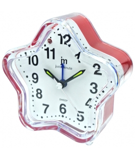 Alarm Clock JM Pink Silent JA7049 Fiore
