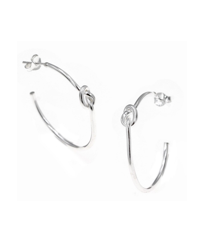 Earrings hoop Silver 925° 30mm