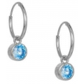 Earrings Silver "Leaf"