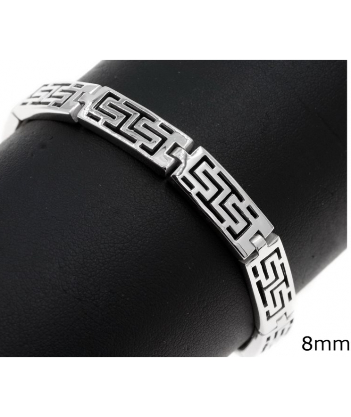Bracelet Silver Greca