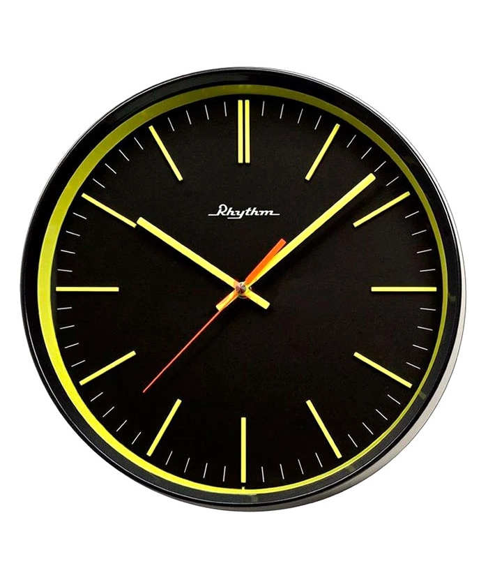 Ρολόι Τοίχου RHYTHM CMG525NR02 Αθόρυβο Πλαστικό 31cm
