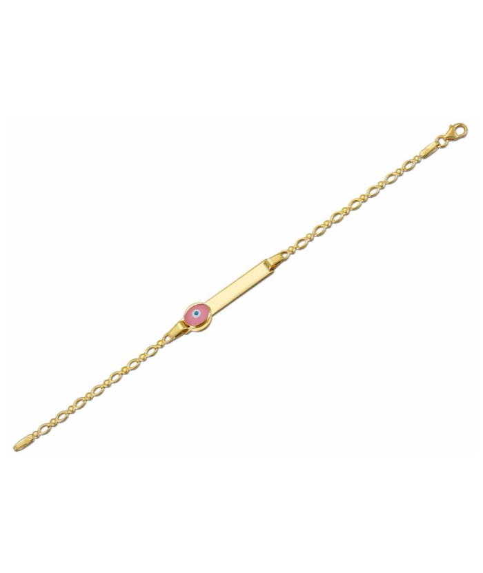 Child name Bracelet Gold Κ9