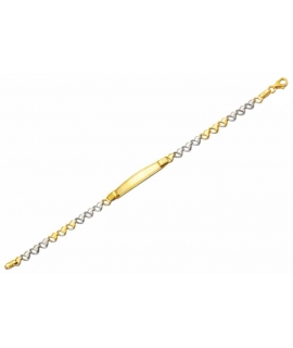Child name Bracelet Gold Κ9