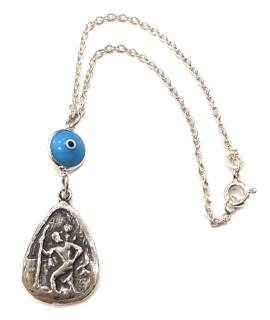 Car Amulet Silver 925° "Saint Christopher"