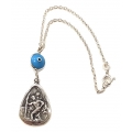 Car Amulet Silver 925° "Saint Christopher"