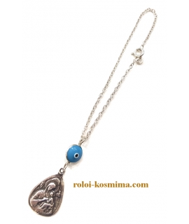 Car Amulet Silver 925° "Saint Christopher" 2