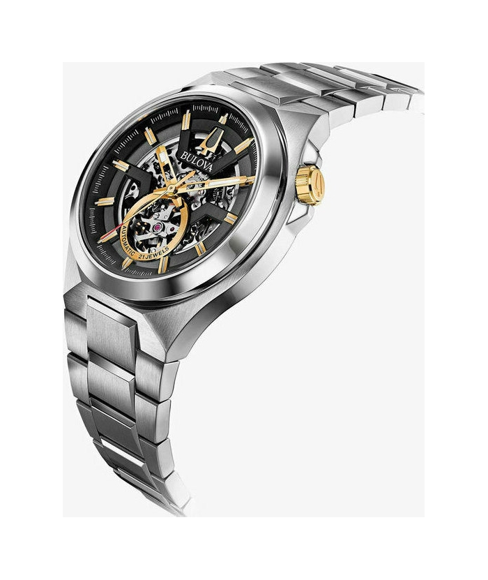 BULOVA 98A224 Maquina Automatic 21 ρουμπινίων