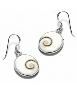 Earrings Silver "Sea's eye"