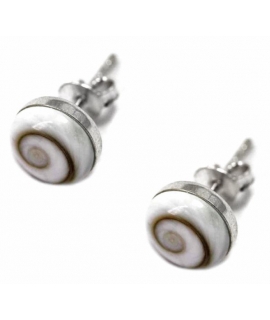 Earrings Silver "Sea's eye"