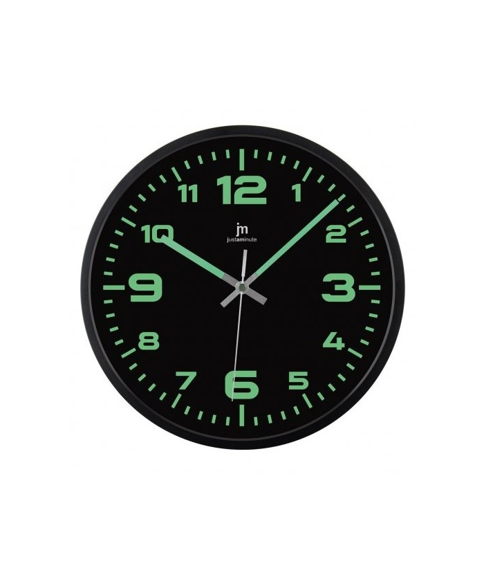 Wall Clock JM 00844N Plastic Silent Lumi 30cm
