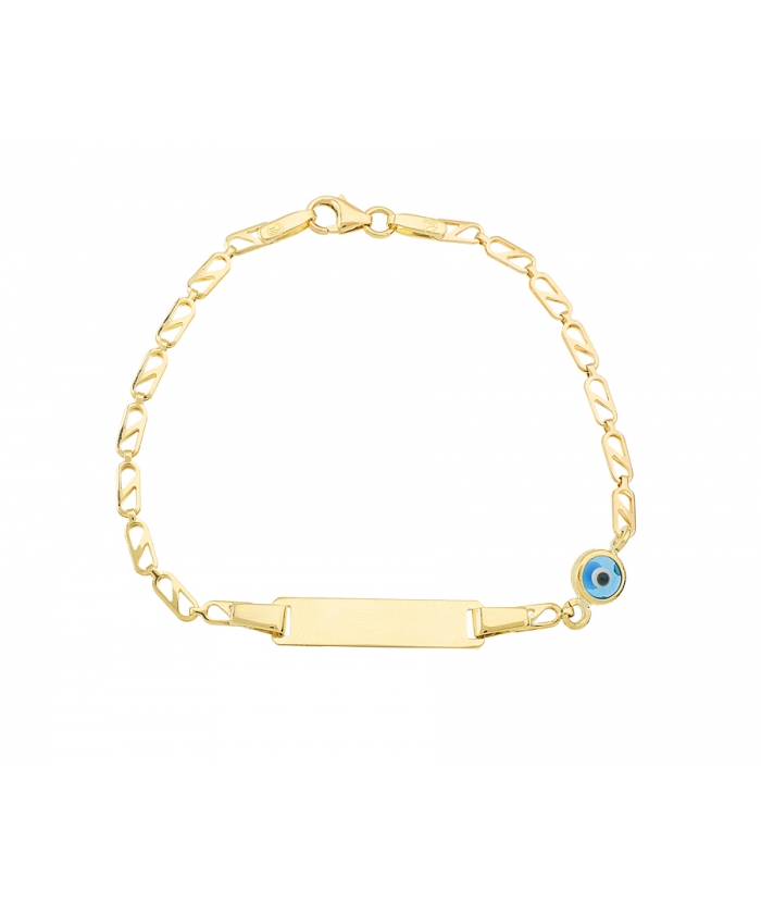 Child name Bracelet Gold Κ9