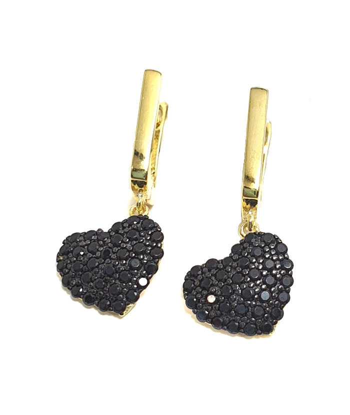 Earrings Silver hearts