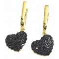 Earrings Silver hearts