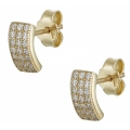 Earrings gold K14