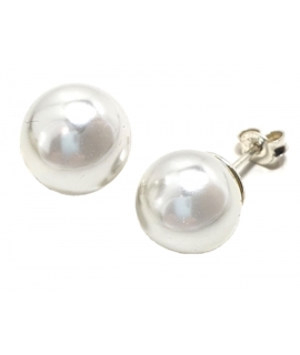 Earrings Silver "Pearl 10mm"