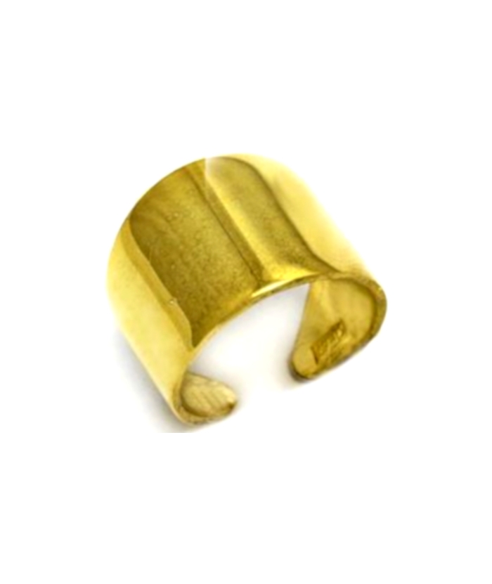 Ring Silver-goldplated shiny type "Knuckle"