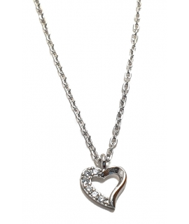 Necklace Silver Mini Heart