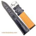 Leather Strap Tzevelion ART169 Black 20mm