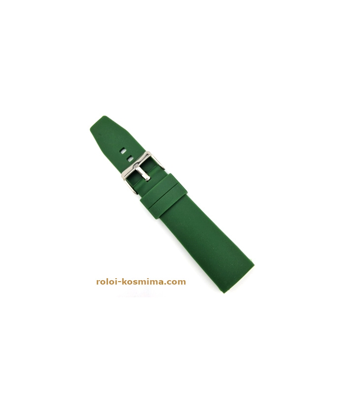 Silicon Strap  TZEVELION S05 green18mm