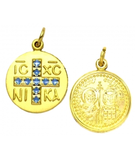 Child Pendant Silver "IC XP NI KA"